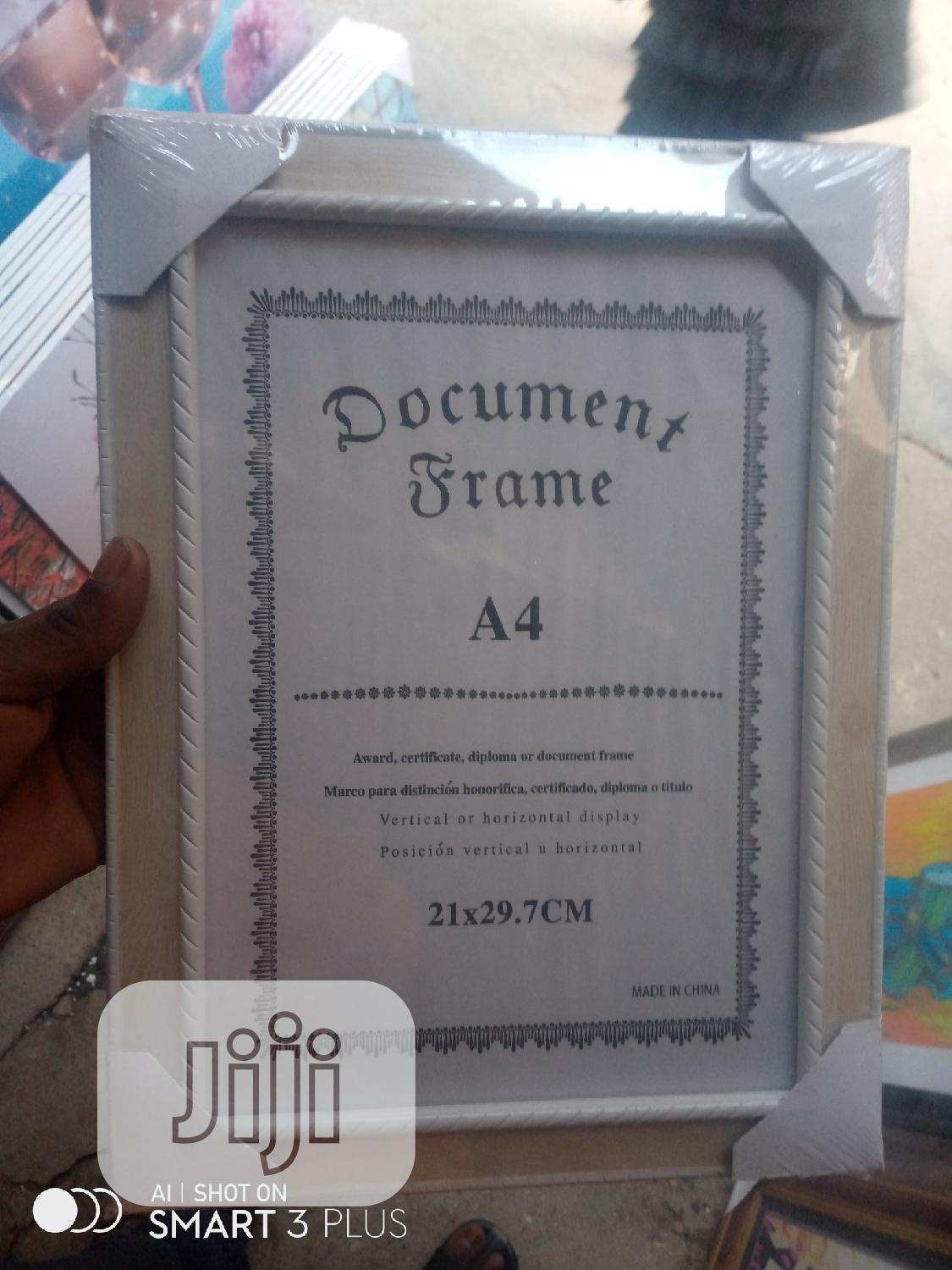 A4_document Frame