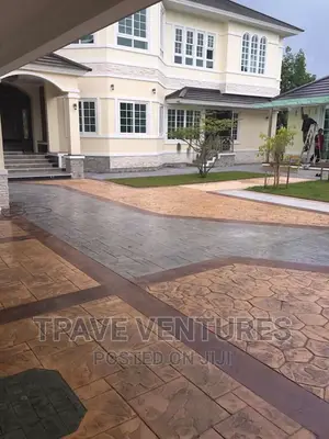 Increte/Decorative Stamped Concrete Floor in Ajah