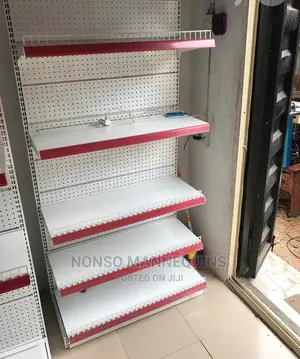 Perforated Supermarket Shelves