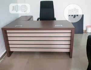 Executive Office Table With Extension and Mobil Drawer