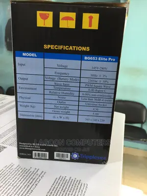 Bluegate UPS BG653 Elite Pro