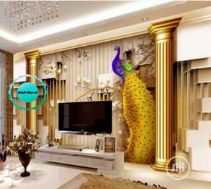 8d Peacock Photo Murals