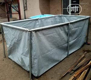 Fortified Tarpaulin Fish Pond.