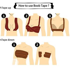Boob Tape Women Breast Nipple Covers Push Up Bra