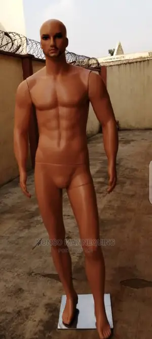 Male Plastic Mannequins Brown