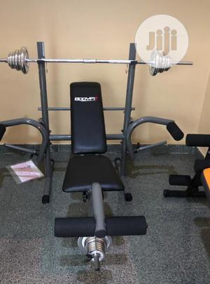 Weight Lifting Bench With 50kg Dumbbell Weight
