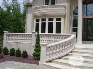 Classic Style Concrete Balustrades Set (Grey)