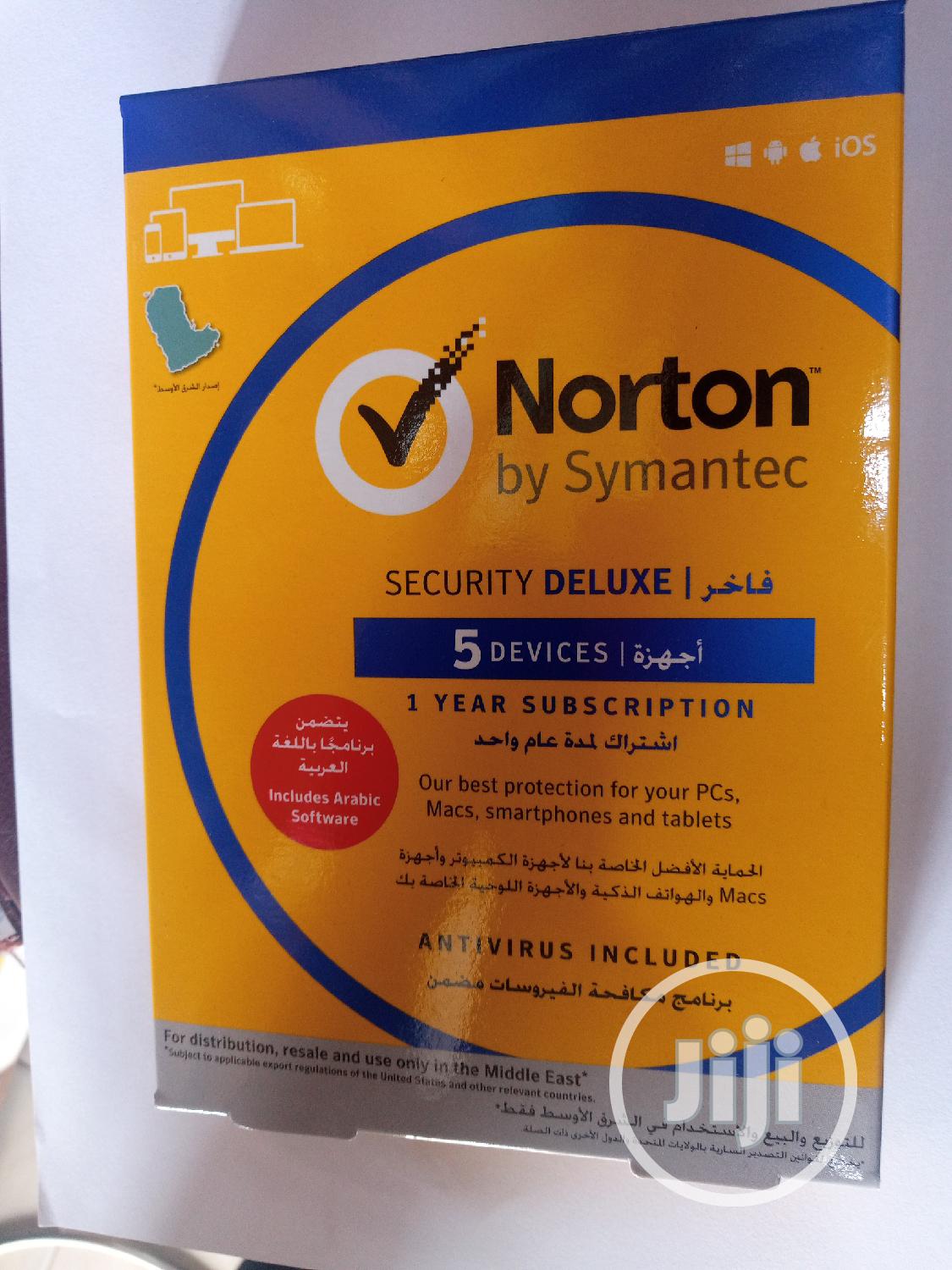 Norton Delux Security 5user