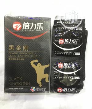 Black Kingkong 10in1 Latex Condom