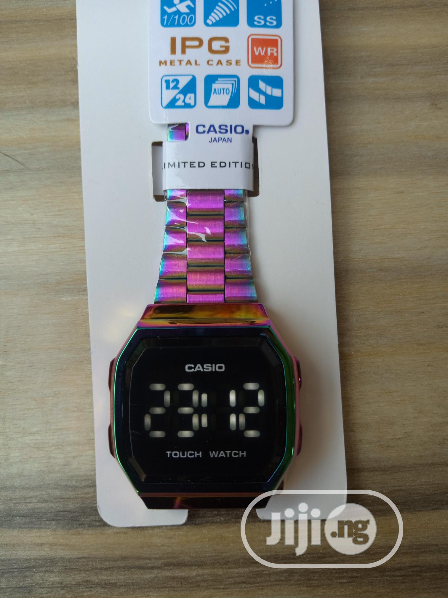 casio rainbow watch