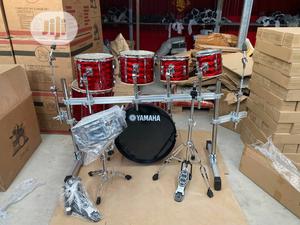 Yamaha 7 Piece of Drum Sets -Laser Red