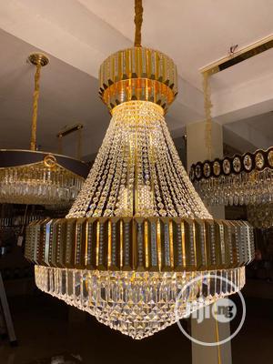 Gold Crystal Chandelier