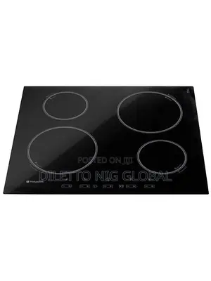 4 Burner Induction Hob, Black
