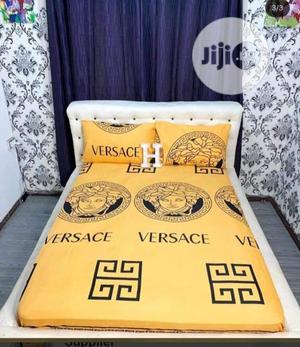 Versace Designer's Duvet, Bedsheet With 4 Pillow Cases