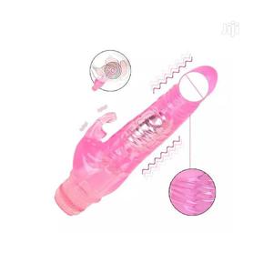Sex Toy Vibrator With Clitoris Stimulator - Pink