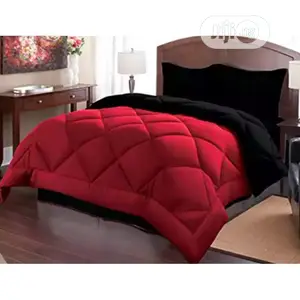 Plain Cotton Duvet, Bedsheet With 4 Pillowcases