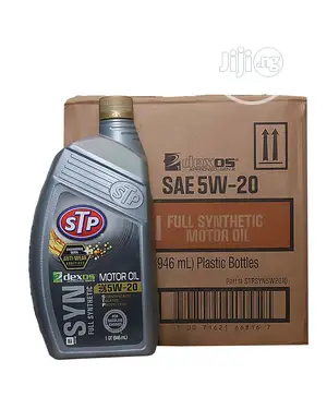 STP 5W20 Fully Synthetic Motor Oil 6ls