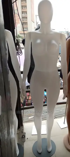 Abstract Face Plastic Mannequin