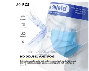20pcs Face Shield Anti Droplets Protection Cover