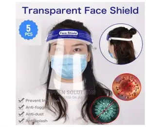 5pcs Resuable Face Shield Anti-droplets Cover