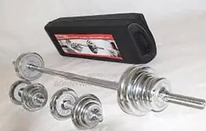 50kg Weight Lifting With Extra 2 Shot Rod