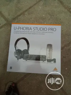 Behringer Studio, and Headphones ,Microphone