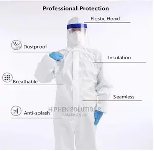 Coverall Body Medical Isolation Suit