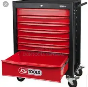 Ks Tools 896.007 Black/Red 7-drawer