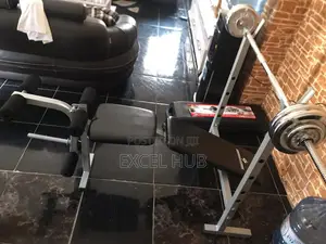Bench Press With 50kg Barbell Weight 434