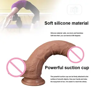 Powerful Skin Feel Dildo Women Masturbation Adult Sex Toy