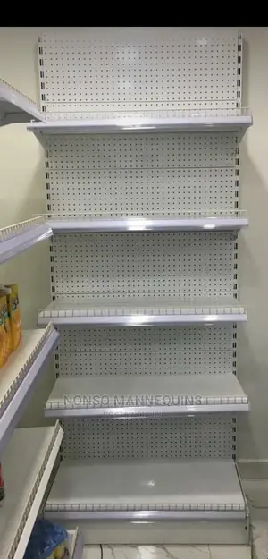 Single Sided Supermaket Shelves