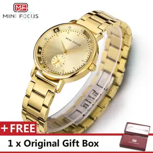 Mini Focus Luxury Famous Women Quartz Wristwatch