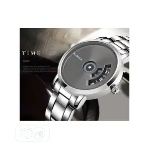Womage Classic Chain Wrist Watch for Men