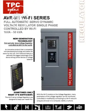 TPC AVR M1 10 Kva Rugged Avr/Stabiliser Made in Turkiye