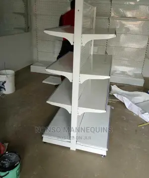 Double Sided Supermarket Shelves
