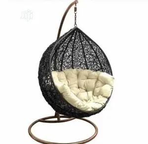 Quality Rattan Made Hanging Indoor / Outdoor Swing Chair.