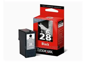 Lexmark 28 Ink Cartridge (18C1428) - OEM, Black