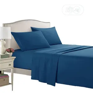 Blue Duvet,Bedsheet With 4 Pillow Cases