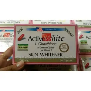 Active White L-Glutathione Skin Whitening Capsules 1000mg