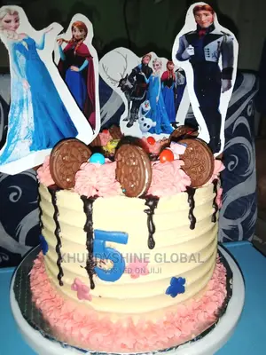 Frozen Children Birthday Cake