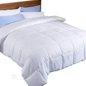Correct Cotton White Duvet,Bedsheet With 4 Pillow Cases