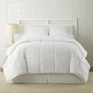 Quality White Duvet,Bedsheet With 4 Pillow Cases