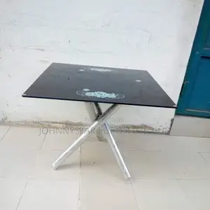 Unique Glass Square Dining Table