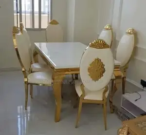 Italian Royal Dining Tables With 6 Chairs