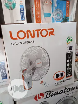 Lontor Rechargeable Wall Fan With Remote Control