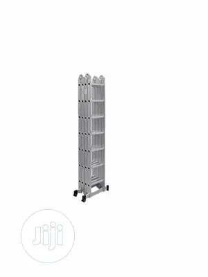 Foldable Multipurpose Aluminium Ladder 4*7- 8.3meters