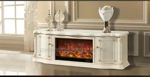 LED Fire Plate TV Stands