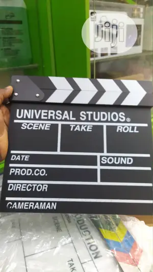 Movie Film Clap Board, Hollywood Clapper Board Wooden
