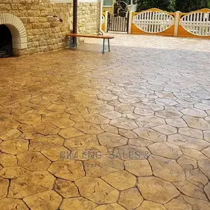 Acrylic Design Floor Polishing Concrete Colored Stamped Compound