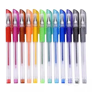 Scented Glitter Gel Pens Set for Coloring Drawing Doodling